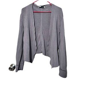 MM Lafleur Open Cardigan M Stretch Comfort Breathable Professional Career Cutout